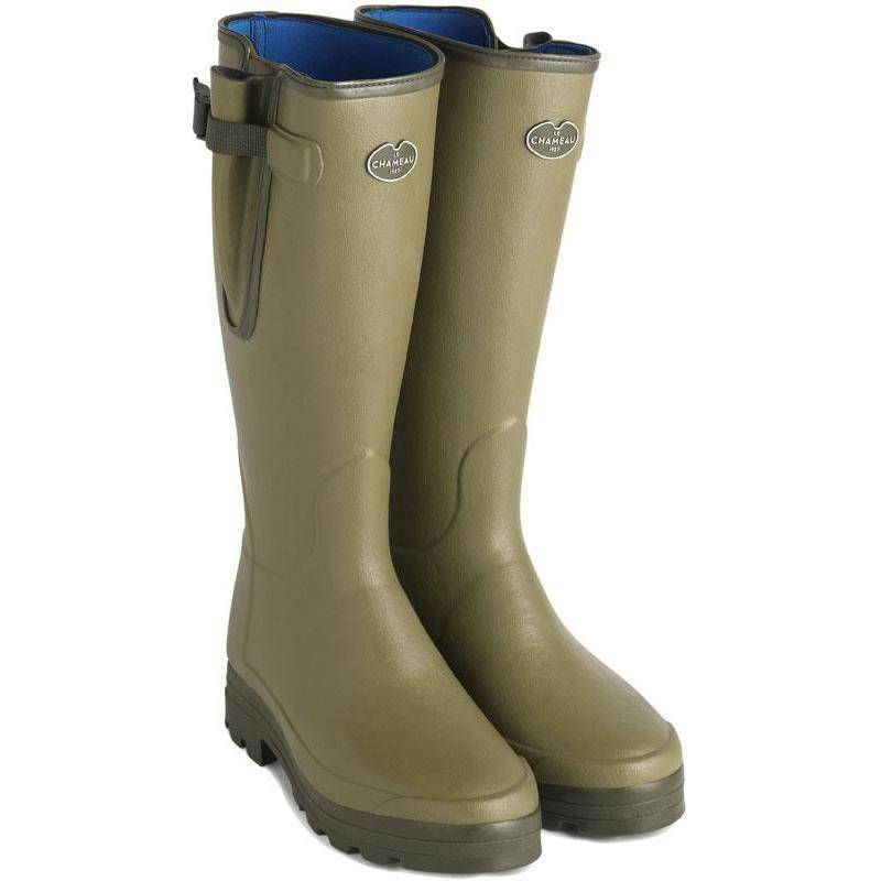 bottes vertes homme