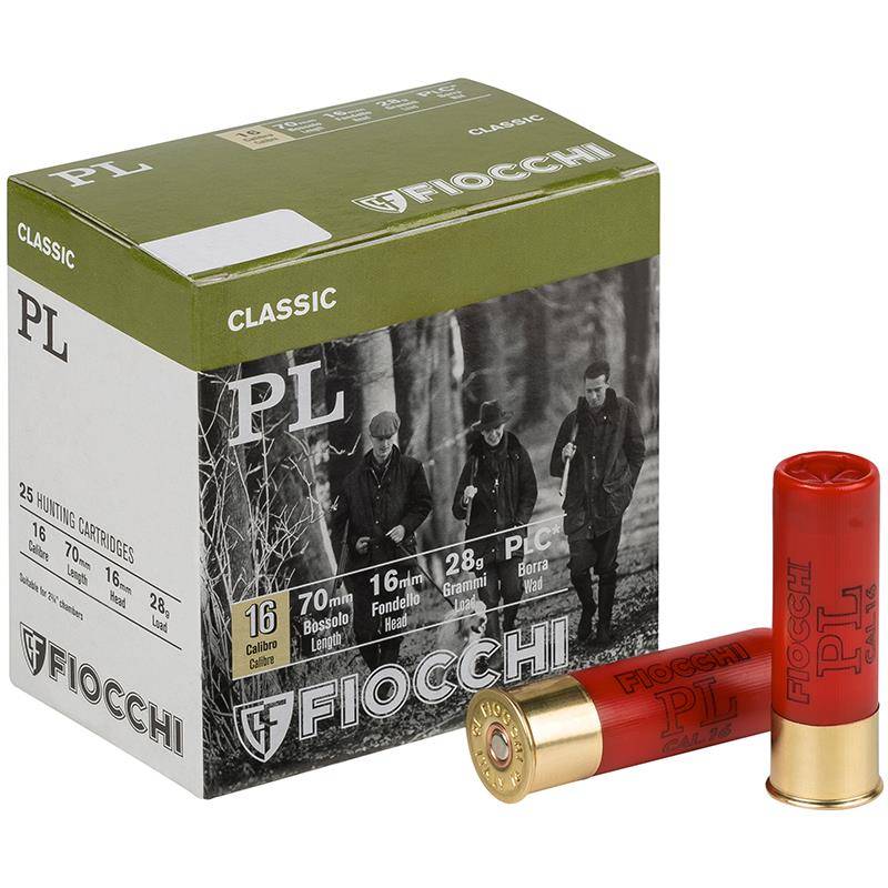 Cartouche calibre 16 bourre à jupe pour fusil Fiocchi acheter sur