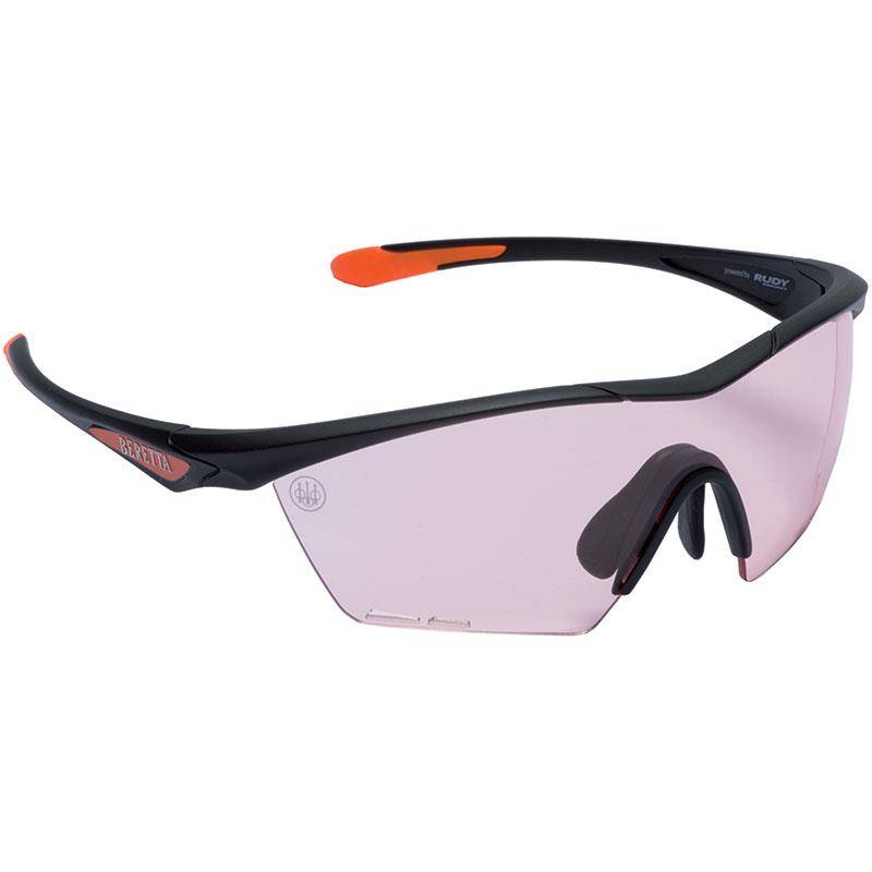 Lunettes De Tir Sportif Bertoni AF899A - 4 Verres Interchangeables, Protection Balistique
